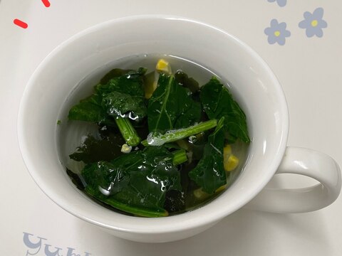 超簡単!即席ヘルシー春雨スープ